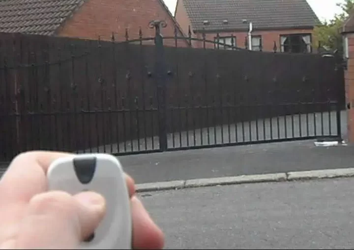 Electric gate remote control